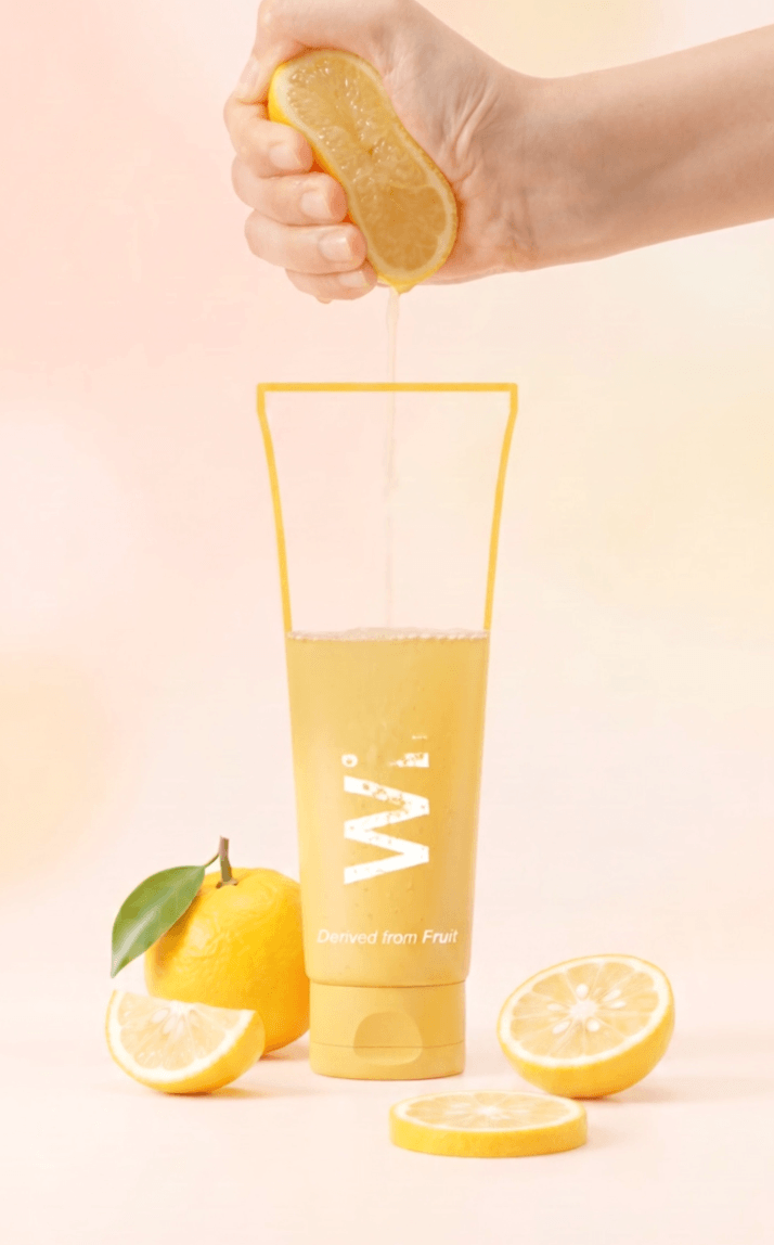 squeeze yuzu on cosmetic tube viral ai video